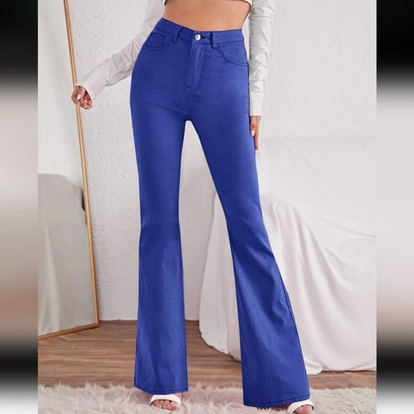 Joe's jeans the Visionaire boho‎ chic high rise bootcut flare Eel Purple size 27 - Picture 15 of 15